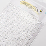 Honey Bee Gem Stickers, Aurora Borealis