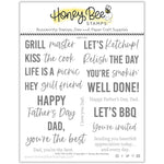 Honey Bee Stamps Kiss The Cook - 6x6 Stamp Set