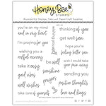 Honey Bee Stamps Get Well Soon - 6x6 Stamp Set