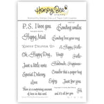 Honey Bee Stamps Mailbox Memos 5x6 Stamp Set