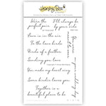 Honey Bee Stamps - By Your Side 4x6 Stamp Set