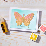 Spellbinders Butterfly Hot Foil Plate & Die Set from the Spring Whimsy Collection