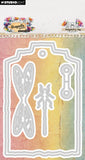 Studio Light Hazel Eaton Cutting Die Dragonfly Tag Dragonfly Dreams 70x106x1mm 6 Pieces