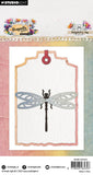 Studio Light Hazel Eaton Cutting Die Dragonfly Tag Dragonfly Dreams 70x106x1mm 6 Pieces