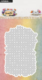 Studio Light Hazel Eaton Cutting Die Grid Background Dragonfly Dreams 56.5x94x1mm 1 Pieces