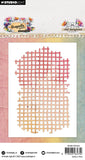 Studio Light Hazel Eaton Cutting Die Grid Background Dragonfly Dreams 56.5x94x1mm 1 Pieces
