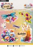 Studio Light Hazel Eaton Die-Cut Paper Pad Paper Elements Dragonfly Dreams 105x148x5mm 20 Sheets