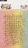 Studio Light Hazel Eaton Clear Stamp Grunge Grid Dragonfly Dreams 93x136x3mm 1 Pieces