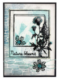 Studio Light Clear Stamp ABC Background Nature's Dream