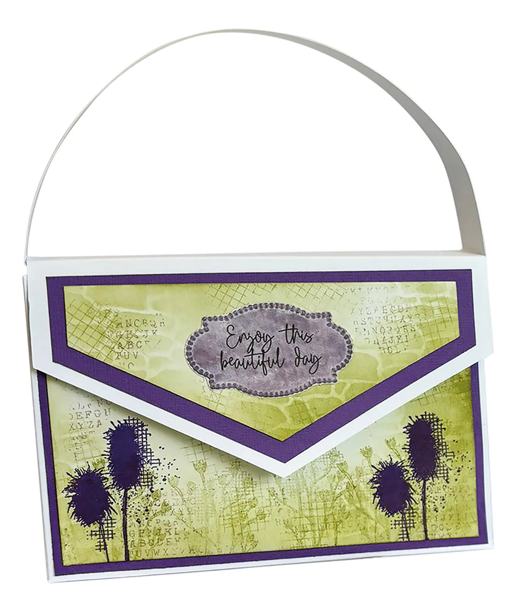 Studio Light Clear Stamp Grid Background Nature's Dream – Scrap en masse