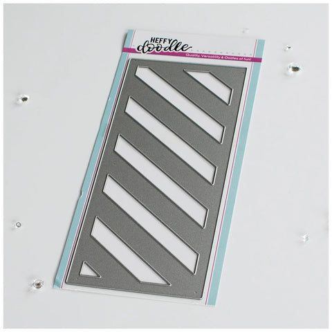 Heffy Doodle Silly Slimline Slants Dies