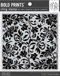 Hero Arts Cling Stamp, Abstract Poinsettia Bold Prints