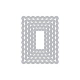Hero Arts Squiggly Rectangle Frames Die Set
