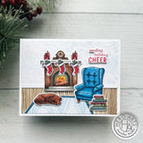 Hero Arts Clear Stamp, Cozy Study Bundle