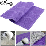 Aomily - Lace Mold Silicone Mat - 3 Flower Lace