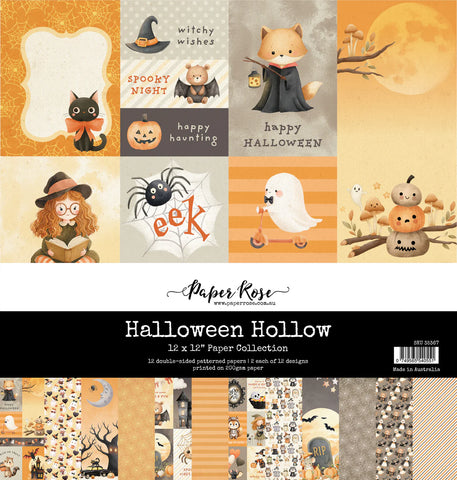 Paper Rose - Halloween Hollow 12x12 Paper Collection