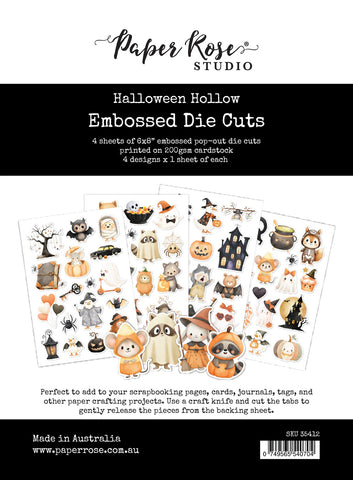 Paper Rose - Halloween Hollow Embossed Die Cuts