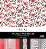 Paper Rose Holiday Fun Basics  12x12 Paper Collection