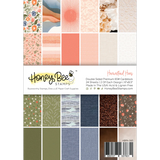 Honey Bee Stamps Homestead Hues Paper Pad 6x8.5 - 24 Double-Sided Sheets