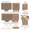 Honey Bee 3D Pop Up Bag Stand Alone Dies
