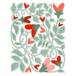 Honey Bee Stamps Bold Background Vines Of Love Dies
