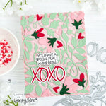 Honey Bee Stamps Bold Background Vines Of Love Dies