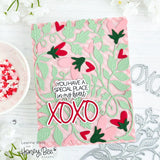 Honey Bee Stamps Bold Background Vines Of Love Dies