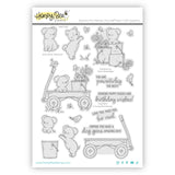 Honey Bee Stamps Dog Gone Amazing Clear Stamps