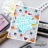 Honey Bee Stamps Jackpot - 6x6" Coordinating Stencil