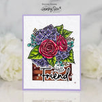 Honey Bee Stamps Love You Friend Clear Stamps