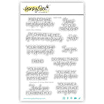 Honey Bee Stamps Love You Friend Clear Stamps