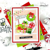 Honey Bee Stamps - Honey Cuts Die, Lovely Layers: Beach Bound Holiday Add-On