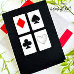 Honey Bee Stamps Lovely Layers Playing Cards Dies