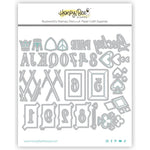 Honey Bee Stamps Lovely Layers Playing Cards Dies