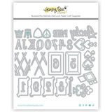 Honey Bee Stamps Lovely Layers Playing Cards Dies