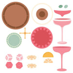 Honey Bee Stamps Lovely Layers Roll The Dice Dies