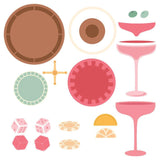 Honey Bee Stamps Lovely Layers Roll The Dice Dies