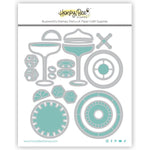 Honey Bee Stamps Lovely Layers Roll The Dice Dies