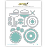 Honey Bee Stamps Lovely Layers Roll The Dice Dies