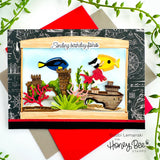 Honey Bee  Lovely Layers Tank Aquarium Add-On Dies