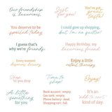 Honey Bee Luxurious Friend Clear Stamps