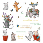 Honey Bee Stamps Meow And Furever Clear Stamps