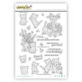 Honey Bee Stamps Meow And Furever Clear Stamps
