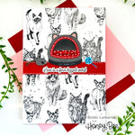 Honey Bee Stamps Paws And Purrs Cling Stamps