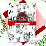 Honey Bee Stamps Paws And Purrs Cling Stamps
