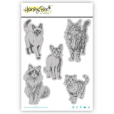 Honey Bee Stamps Paws And Purrs Cling Stamps