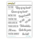 Honey Bee Stamps Perfect Match Clear Stamps