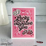 Honey Bee Stamps Royal Flush - Rubber Cling Stamp Set