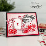 Honey Bee Stamps Royal Flush Dies