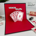Honey Bee Stamps Royal Flush Dies